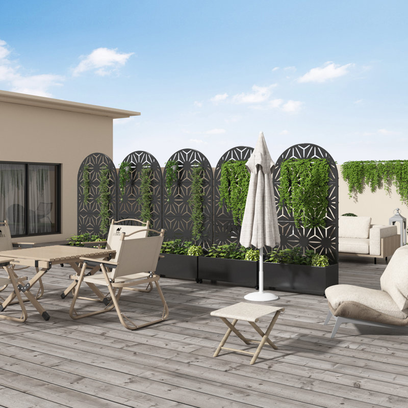 Lit de jardin surélevé Arch, H 72 po x l 35 po x P 16 po