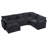 113" Modular Cloud Sectional Sofa With Ottoman For Living Room-315082958