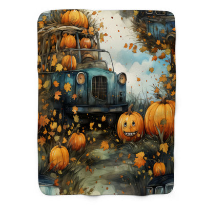 Autumn Haunts - 1 Piece Premium Blanket