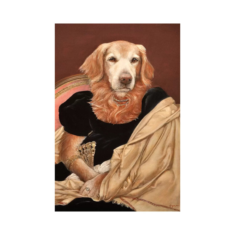 Miss Sydney by Melinda Copper - Wrapped Canvas Gallery-Wrapped Canvas Giclée, 101.6 cm H x 66.04 cm W x 1.91 cm D