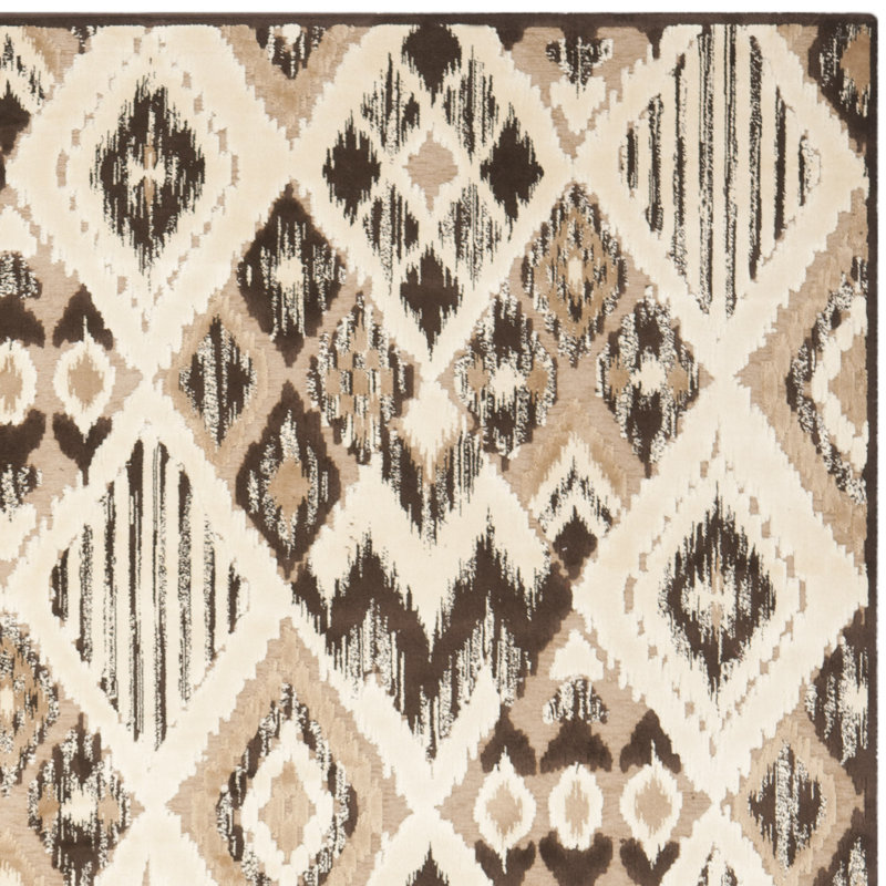 Butcher Performance Ikat Rug, Rectangle 5'3" x 7'6"