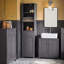 Aaleeyah Freestanding Linen Cabinet-806026200