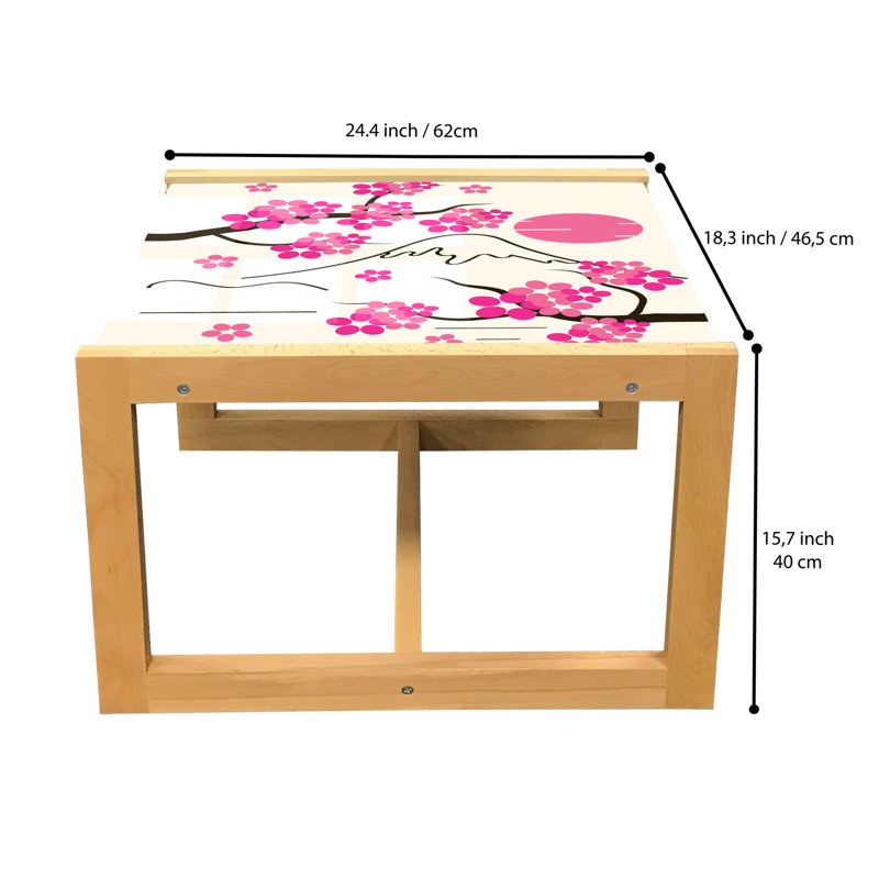 Jaimari Sled Coffee Table, 62cm H x 46cm W x 40cm D
