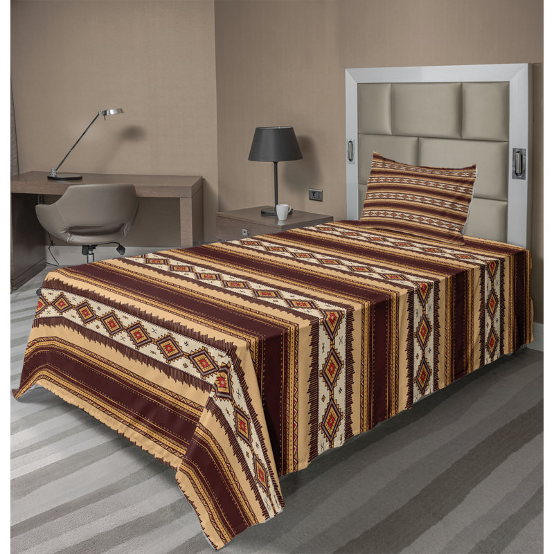 Microfiber Sheet Set, Twin Sheet Set + Fitted Sheet + 1 Pillowcase