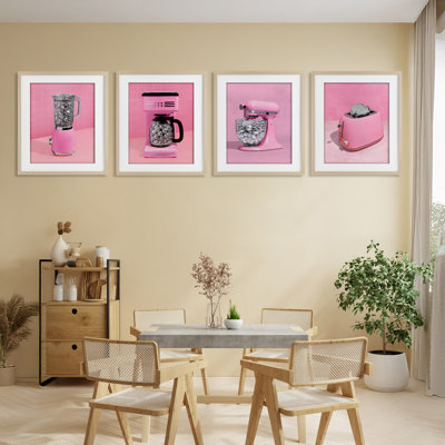 Ensemble de 4 verres à cocktail Disco