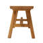Banc en bois massif, banc d'entrée de ferme de 39 pouces, banc de rangement rustique pour l'intérieur, finition naturelle