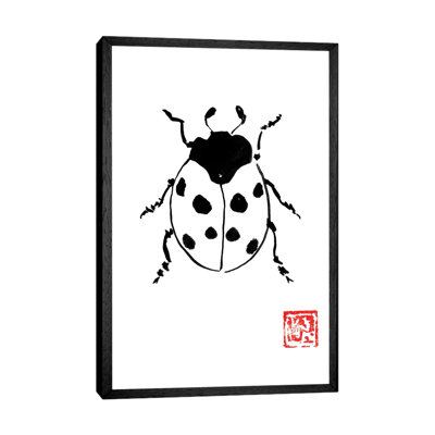 Ladybug by Péchane - Print on Canvas