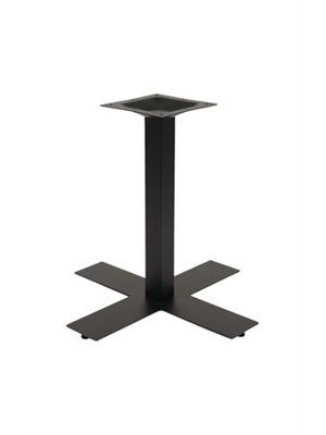 Base de table d'extérieur en fonte à 4 branches 30 po x 30 po, 30,5 lb
