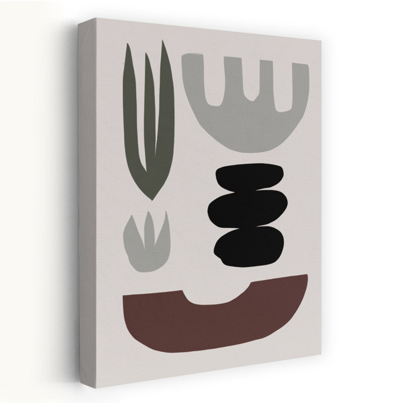 Art contemporain contemporain abstrait, H 24 po x l 16 po