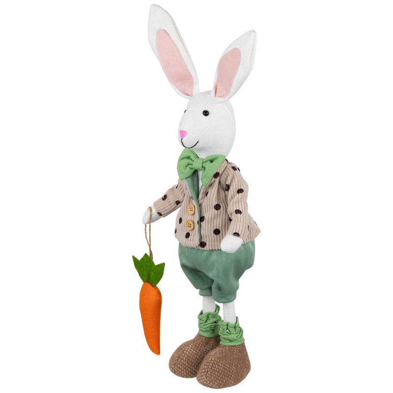 Garçon, lapin dans un costume, personnage de Pâques