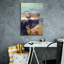 «Blueglow» par Beth Forst, art mural sur toile-2031948255