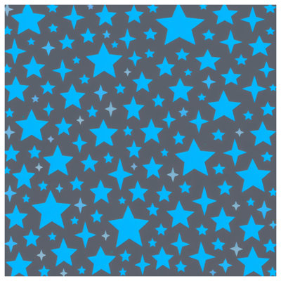 Blue Star Pattern Comforter