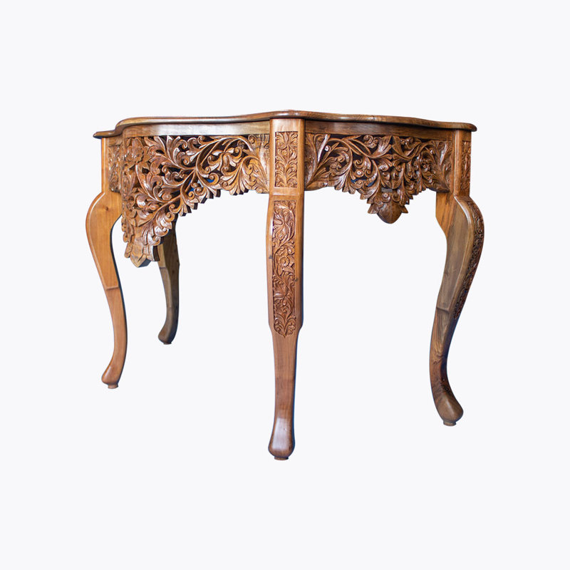 Kesler 116cm Solid Wood Console Table