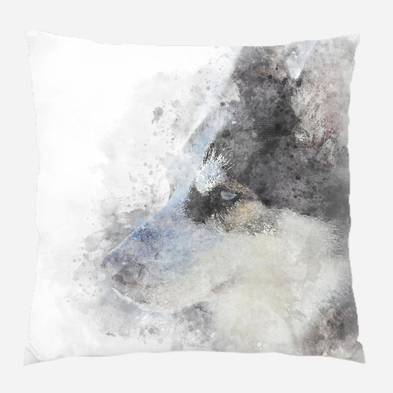  Coussin Dog, Microsuède, Intérieur