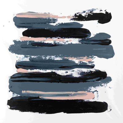 Blush Navy Paint Strokes 2