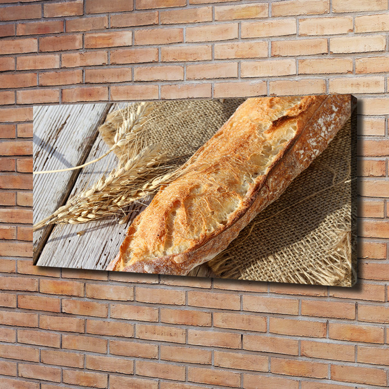 Fresh Baguette - Wrapped Canvas Print