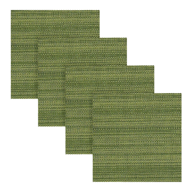  Ensemble de 4 serviettes de table Green Casual Classics, À feuilles persistantes