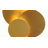Strout 3 - Light LED Gold Circle Wall Sconce