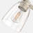 Dimmable Vanity Light With Seeded Glass Shade