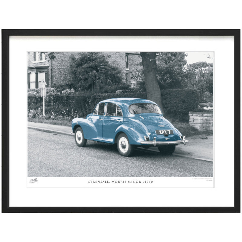 Strensall, Morris Minor C1960 by Francis Frith - Single Picture Frame Print, 28cm H x 36cm W x 2.3cm D