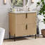 Meuble-lavabo avec lavabo et tiroirs en céramique-1800694128