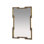 Creedence Rectangle Brass Mirror