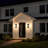 15" Classical Outdoor Wall Light With Glass Shade, Rectangular Wall Sconce In Matte Black，Waterproof