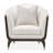Paris Chic Matching Chair - Cremini/Espresso