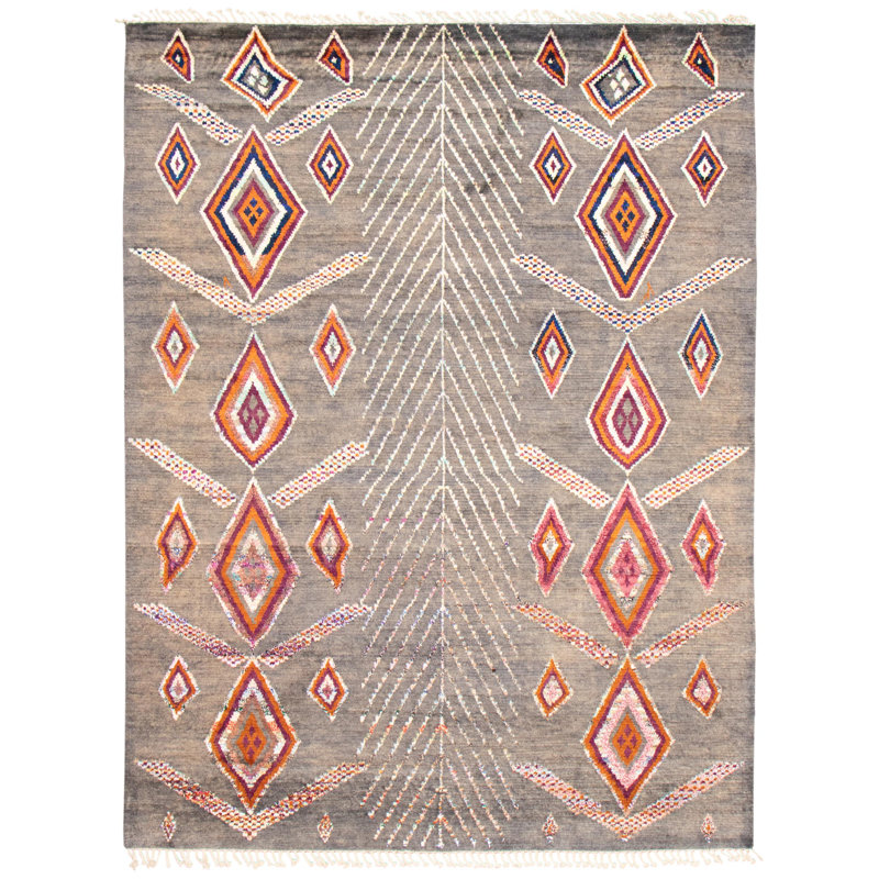 Tapis gris Nataniel Finest Marrakesh 8 pi 0 po x 10 pi 7 po