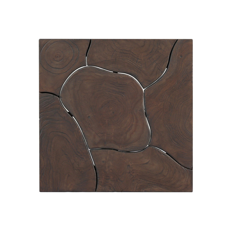 Outdoor Square Teak Side Table