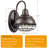 Jasenski Oil Rubbed Bronze Barn Caged Sconce Set of 2