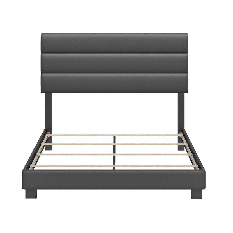 Base de lit tapissier Boyd Sleep Napoli, Noir, Grand