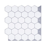 12'' W x 12'' L PVC Peel and Stick Mosaic Tile