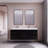 59.05'' Double Bathroom Vanity with Acrylic Top-556000135
