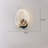 Gorgon Iron LED Flush Mounted Sconce