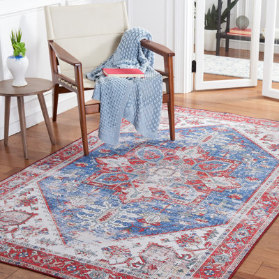 Tapis oriental bleu / rouge Sonia