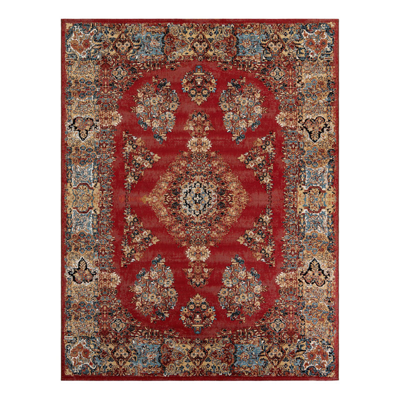 Tapis d'extérieur traditionnel, Rectangle 9 pi x 12 pi