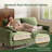 68'' Mid-Century Loveseat with Round Arms, Slight Firm Loveseat for Small Space-482415620