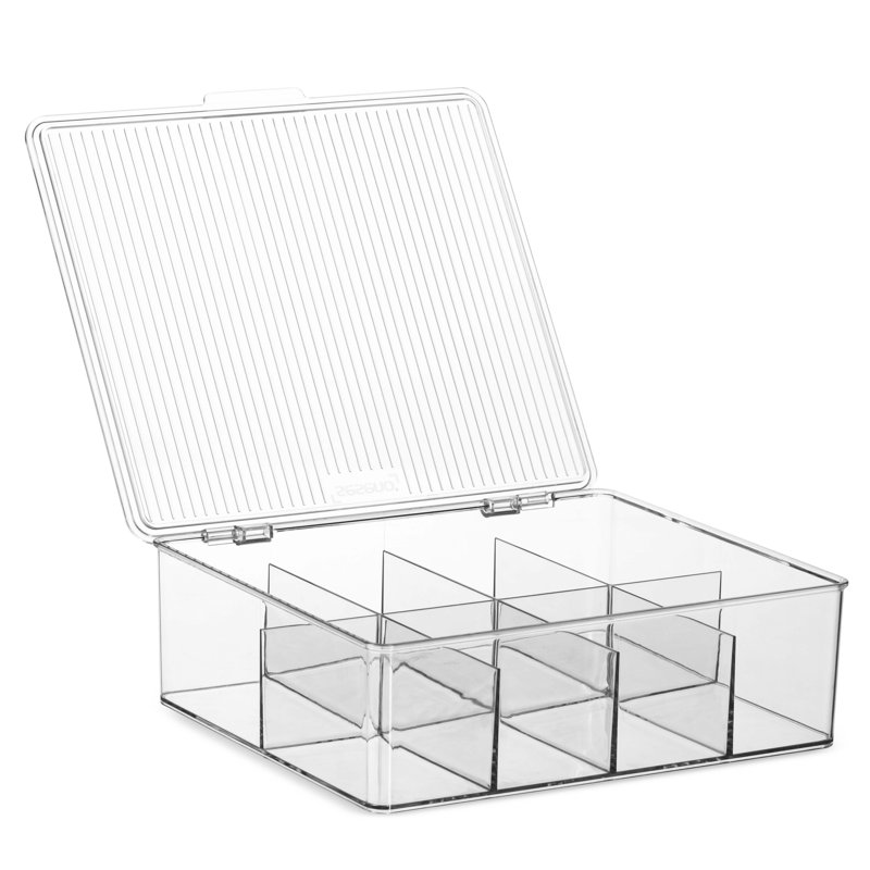 Abitha Plastic Tea Bag Organizer 2 Pack