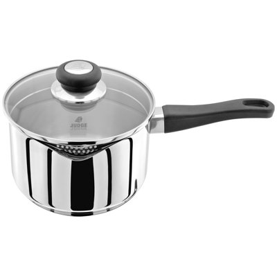 Vista Stainless Steel Saucepan with Lid