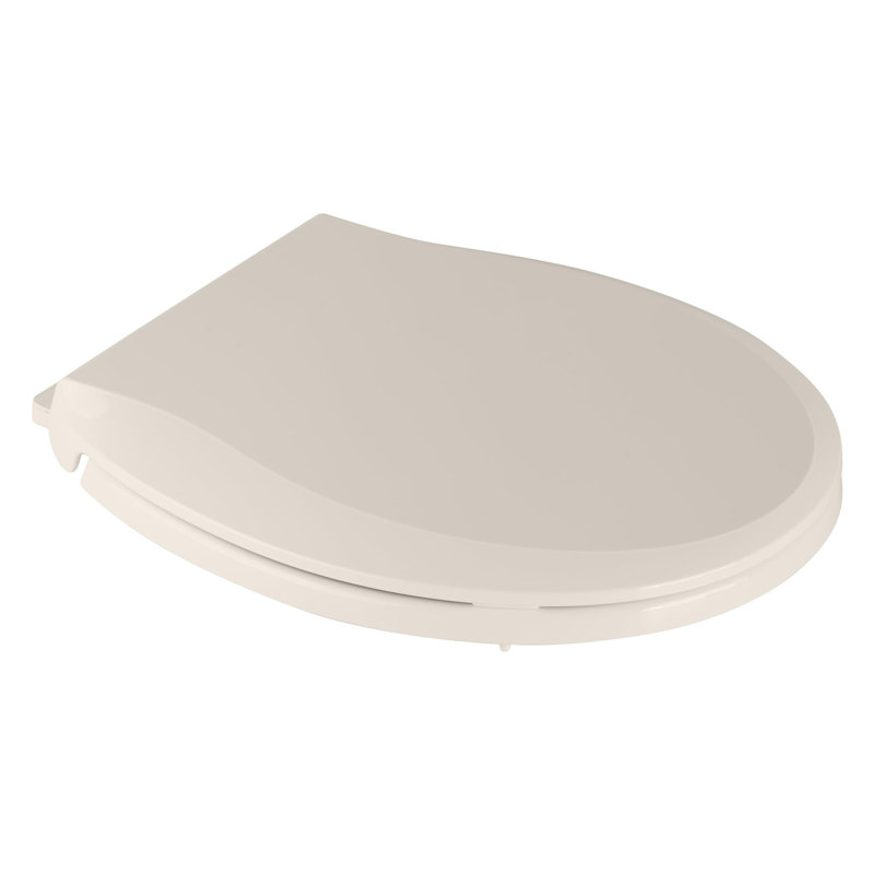 Sturdy Elongated Toilet Seat With Soft Close Mechanism - Effortless Installation and Cleaning