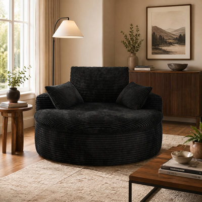 Chaise longue 59 po Corduroy