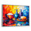 Décoration murale Pop Art néon Glow III - Articles de toilette