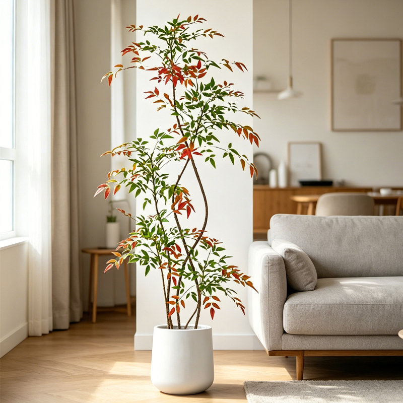Plantes artificielles réalistes pour la décoration intérieure