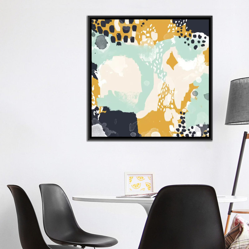 « tinsley », reproduction d’art sur toile, H 18 po x l 18 po x P 1,5 po, Toile avec cadre noir