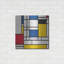 "Mondrian NFT2" par Luxe Metal Portfolio-111731066