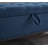 Bed Bench With Storage  Blue Fabric