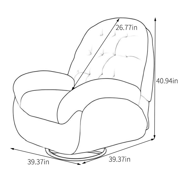 Fauteuil inclinable pour animaux de compagnie avec large poche de rangement, Gris