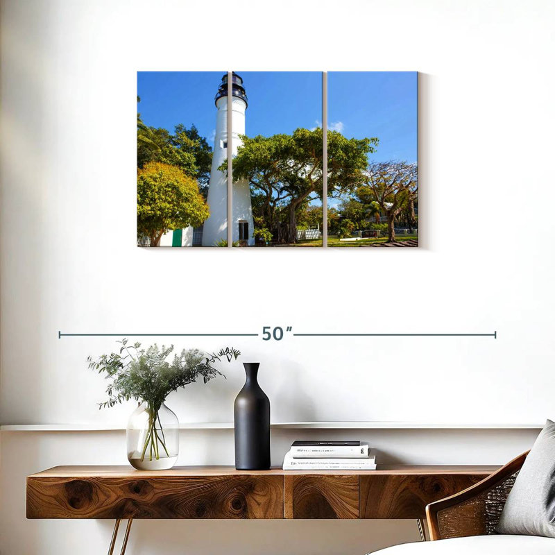 Sebbie Key West Lighthouse, 20" H x 33" W