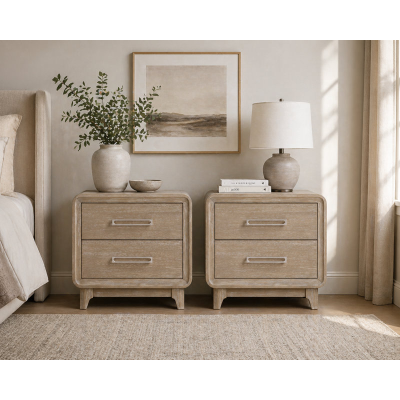 Kloi 2-Piece Double Nightstand Set